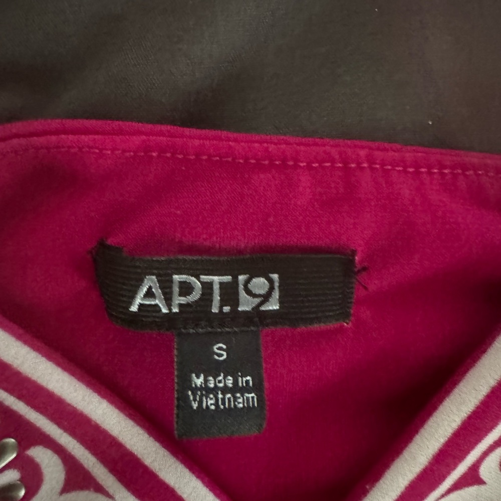 Apt 9 pink dress